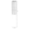 Uniquewise Modern Tall Decorative White and Brown Ripped Cylinder Floor Vase, 25 Inch QI004190.S - alternate 4